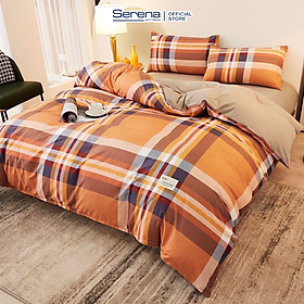 Bộ Chăn Ga Gối 5 Món Cao Cấp Cotton Tici SERENA Chính Hãng  - Bộ Chăn Ga Ra Drap Gối Mền Nệm Đệm Giường Đẹp Cotton 5 Món Khách Sạn Cao Cấp 1m2 1m4 1m6 1m8 2m 2m2x2m