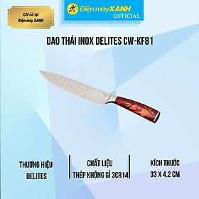 Mua Dao thái inox Delites CW-KF81 - Hàng Chính Hãng