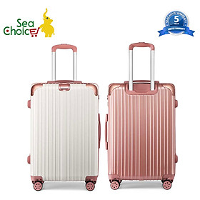 Hình ảnh Vali du lịch Sea Choice chất liệu ABS+PC Size 20/24'' có khóa TSA Bánh xe 360° Dây kéo YKK chống nước có 3 màu- Bảo hành 3 năm