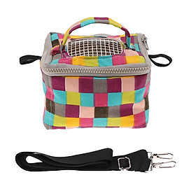 Pet Hamster Carrier Portable Breathable Travel Bag