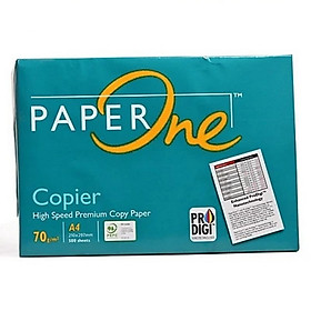 Giấy Paper One khổ A4 định lượng 70 gsm