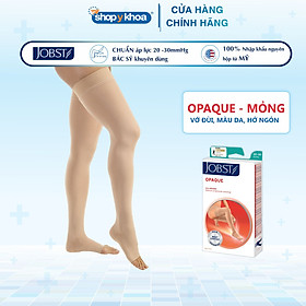 Vớ/tất y khoa JOBST Opaque - Mỏng Hỗ Trợ Điều Trị giãn tĩnh mạch chân, 20-30 mmHg (vớ đùi)