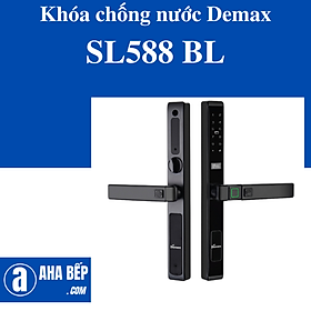 Mua Khóa cửa chống nước Demax SL588 BL. Hàng Chính Hãng