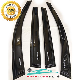 Vè Che Mưa Xe Toyota Avanza 2018-2022, Nhựa đen Thái hàng cao cấp