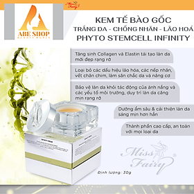 KEM MISSFAIRY TẾ BÀO GỐC 30G - TÁI TẠO TẾ BÀO - CHỐNG NHĂN - CHỐNG LÃO HOÁ - TRẺ HOÁ DA
