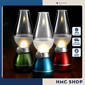 Mua Đèn dầu cảm ứng Điện Tử LED Thổi Tắt khi bật - Đèn dầu cảm ứng không khói khi thổi