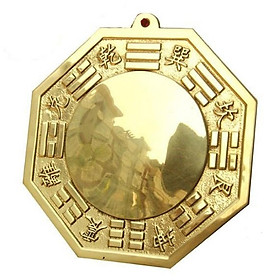 Mua Gương bát quái đồng phong thủy lõm loại 11.5 cm 900028