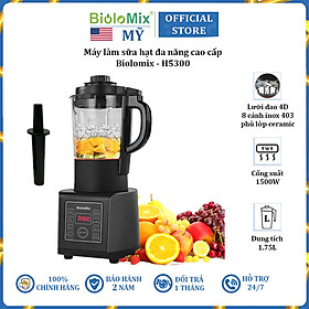 Mua Máy xay và làm sữa hạt đa năng thương hiệu cao cấp Biolomix H5300 - Công suất 1500W - HÀNG NHẬP KHẨU