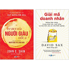 Combo Bộ 2 Cuốn: Tư Duy Của Người Giàu Gốc Á - Một Ấn Phẩm Về Nghĩ Giàu Và Làm Giàu +  Giải Mã Doanh Nhân - Những Lầm Tưởng Trong Công Việc, Cuộc Sống Và Tâm Hồn Của Các Nhà Khởi Nghiệp