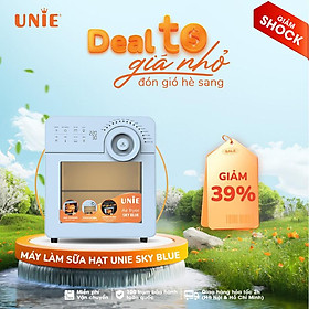Mua Nồi chiên không dầu UNIE Sky Blue dung tích 14.5L  công suất 1700W - Hàng chính hãng