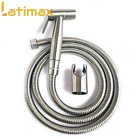 Mua Bộ vòi xịt vệ sinh Inox 304  Vòi xịt bồn cầu  toilet  nhà tắm Cao Cấp Latimax VXT1 Sang trọng và Bền đẹp