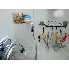 Mua Móc Treo Tường Hình Con Mèo Đa Năng Bằng Sắt Chắc Chắn Sắp Xếp Không Cần Đục Lỗ Cho Văn Phòng