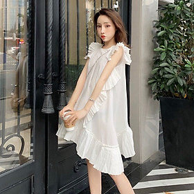 Đầm Chữ A Sát Nách Thời Trang Xuân Hè 2020