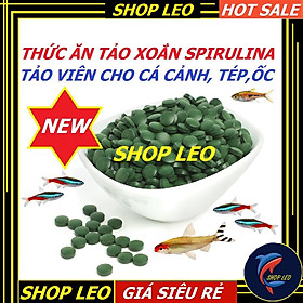 Tảo viên (100 viên) thức ăn cho atermia, cá cảnh, tép cảnh- cá cảnh-phụ kiện thủy sinh-shopleo- thức ăn cá cảnh