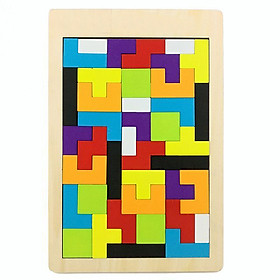 Đồ Chơi Xếp Khối Bằng Gỗ Cho Bé