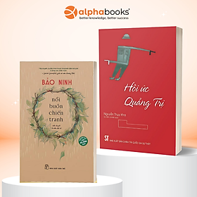 Combo Sách Lịch Sử: Nỗi Buồn Chiến Tranh (Bảo Ninh) + Hồi Ức Quảng Trị (Nguyễn Thụy Kha)