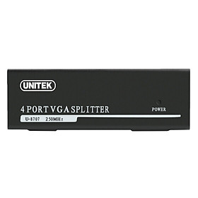 Mua Bộ chia VGA 1 ra 4 Unitek U-8707 - Hàng Chính Hãng