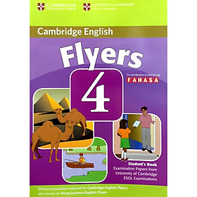 Nơi bán Cambridge Young Learner English Test Flyers 4: Student Book - Giá Từ -1đ