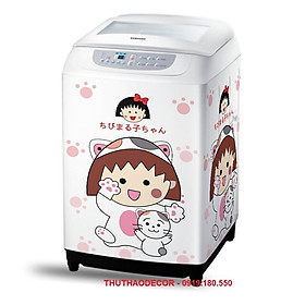 PHẦN 1 Miếng decal dán MÁY GIẶT MINI - TỦ LẠNH MINI chống nước - TRANG TRÍ NHÀ CỬA - Decal 3D - HÀNG BÁN CHẠY