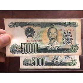 Mua Tờ 50 ngàn đồng Việt Nam 1994  tiền xưa bao cấp sưu tầm - Chất lượng như hình  Tiền xưa thật 100%