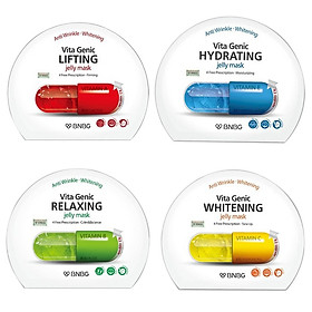 BỘ 10 GÓI Mặt Nạ VITA GENIC BNBG Dưỡng Trắng Làm Da Căng Mịn + TẶNG KÈM 01 MẶT NẠ BẤT KÌ
