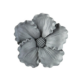 Ceramics Flower Decor 3D Floral Sculpture Sculpture for Wall Background