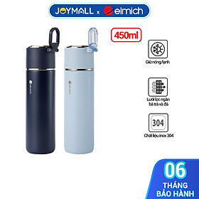 Mua Bình giữ nhiệt inox 316 Elmich EL8315 480ml  Hàng chính hãng  nắp dùng làm cốc  có lưới lọc -JoyMall