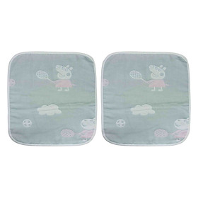 Combo 2 Khăn Xô 5 Lớp BabyOne SS1050 25 x 25 cm