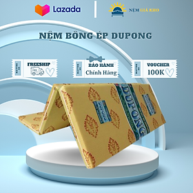 Mua Nệm bông ép dupong gấp 3 - 1m6x2mx9cm - Nhiều màu Giao màu Ngẫu Nhiên