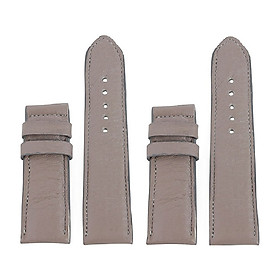 Dây đồng hồ da bò nhiều size màu kem HJ8107-21-35