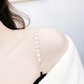 Dây cài áo lót dây cài áo bra dây áo ngực ngọc trai sang chảnh