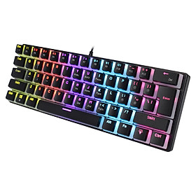Durable Mechanical Gaming Keyboard with Cable US Layout Replaces for PC