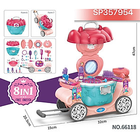 Hộp xe trang điểm 8in1, 66118