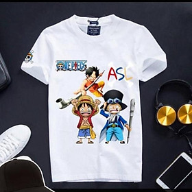 VHL Store Áo One Piece màu trắng cổ tròn chất cotton cực đẹp - ASL VHL Store