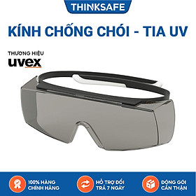 Mua Kính bảo hộ Uvex Super OTG kính chống bụi có thể đeo cùng kính cận  chống hơi nước  ngăn chặn tia UV (màu đen)  mã 9169081