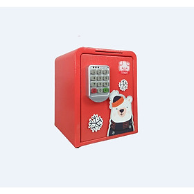 Két heo NAGA - Đỏ cam - Két Gấu ấm áp