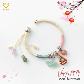 Vòng tay thắt dây chỉ màu CRESENT HBL-8899 | Trang sức PJS