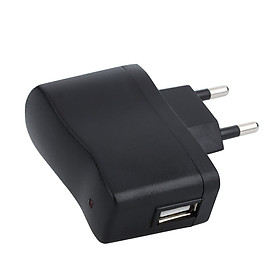 Adapter Sạc USB Có Đèn LED Cho Smartphone (5V) (100-240V)