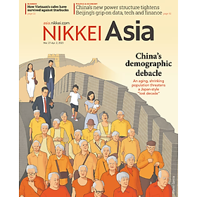 Hình ảnh sách Tạp chí Tiếng Anh - Nikkei Asia 2023: kỳ 13: CHINA'S DEMOGRAPHIC DEBACLE - 13.23 tạp chí kinh tế nước ngoài, nhập khẩu từ Singapore