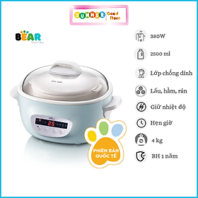 Mua Nồi Nấu Chậm BEAR SUBE003 2.5L Phiên Bản Quốc Tế - Hàng Chính Hãng