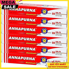 Mua Combo 6 Màng Nhôm Annapurna - 30Cm X 7M - Giao Hàng Toàn Quốc