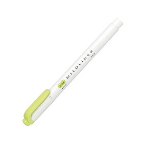 Bút lông màu 2 đầu zebra mildliner wkt7-mcg - citrus green