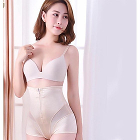 Quần Gen Bụng Su Mẫu Mới Cạp Cao Có Khóa Kéo,Móc Cài Gen Siêu Chặt Siêu Bền 