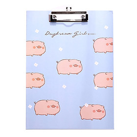 Bìa Kẹp Tài Liệu Giấy A4 I Love Pigs