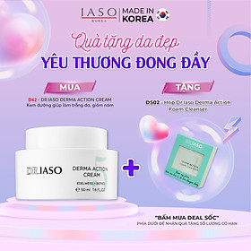 D42 Kem dưỡng giúp làm trắng da, giảm nám Dr IASO Derma Action Cream 50ml