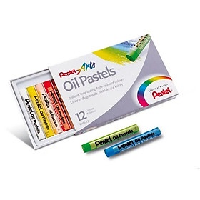 Sáp Màu Dầu Pentel Oil Pastel 12 màu PHN