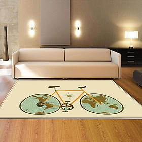 Area Rug Non-Slip Floor Mat Carpet Living Room Bedroom Home Decor
