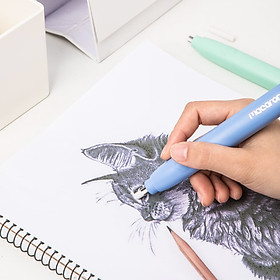 Bút Tẩy Điện Deli, Bao Gồm 20 Đầu Tẩy Thay Thế - Eh02800