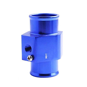28mm Water Temperature Sensor Adaptor Gauge  Hose Adaptor Blue