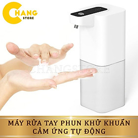 Mua Máy Rửa Tay Phun Khử Khuẩn Cảm Ứng Tự Động  Máy Đựng Xà Phòng Rửa Tay Dung Tích 400ml